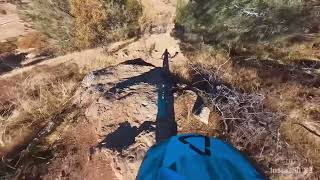 Exchequer Mountain Bike Park flying squirrel RAW [upl. by Valsimot25]