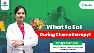 🤔What to Eat during Chemotherapy  Fortis Noida  Dr Jyoti Anand [upl. by Ahsirat]