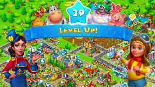 Township Gameplay  level 29  episode 31 iosAndroid [upl. by Adnaw]