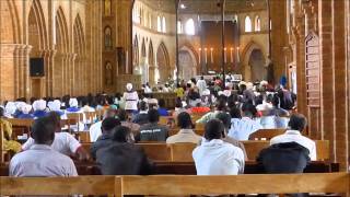 Gospel in Likoma Anglican Cathedral in Malawi [upl. by Ardnoik]