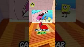 Karakter Kartun Spongebob di Dunia Nyata⁉️😱animasi spongebob shortvideo GihonGames [upl. by Enelez]