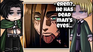 Attack On Titan React To Future  Gacha Club [upl. by Olds]