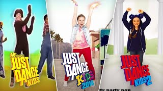 JUST DANCE KIDS SERIES 1 2 amp 2014 FULL SONG LIST Wii  JUST DANCE SPINOFF [upl. by Nikolaus201]