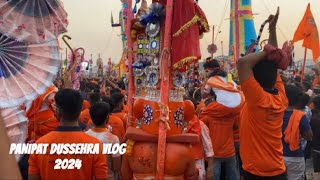 PANIPAT DUSSEHRA VLOG 2024 [upl. by Anitnas551]