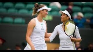 SuWei Hsieh  Elise Mertens vs Kristina Mladenovic  Shuai Zhang  Doubles  US Open 2024 [upl. by Alba]