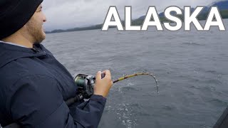 Fishing 200 deep in ALASKA When We Caught This… [upl. by Ranna]