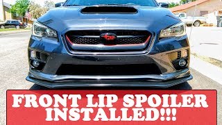 2018 Maxima spoiler lip installation [upl. by Beane]