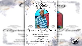 Funeral Service of the Late Algernon Basant Hazell aka Tommy [upl. by Ressan]