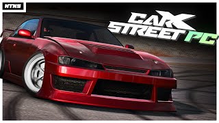 CarX Street PC  First S14 Drift Build amp INSANE Tandems [upl. by Francklin]