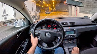 2007 Volkswagen Passat B6 19 TDI PDE 105hp 0100 POV Test Drive 2028 Joe Black [upl. by Evetta]