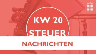 Steuernachrichten  Update 202019  Kostenlos amp schnell informiert [upl. by Dleifrag]