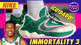 🚨CUIDADO con las Nike Giannis Immortality 3 [upl. by Alleuqahs]