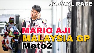 Mario Aji Menuju Race Moto2 Sepang Malaysia  Jadwal Balapan Moto2 Sepang 2024 [upl. by Tnayrb]