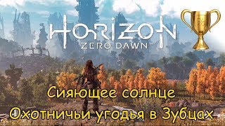 Horizon Zero Dawn  Сияющие солнца во всех угодьях Часть 35 Охотничьи угодья в Зубцах [upl. by Sile794]