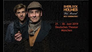 Sherlock Holmes  Next Generation  Das Musical Official Trailer 2019 [upl. by Haeluj]