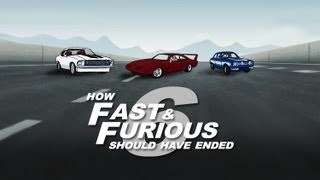 How Fast and Furious 6 Should Have Ended [upl. by Alios]