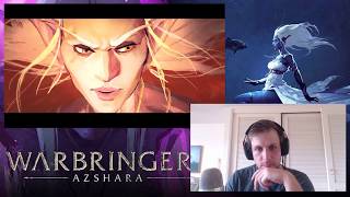 Kiwi REACTS  Warbringers  Azshara Animated Short  World of Warcraft [upl. by Neila]