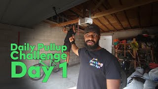 Daily Pullup Challenge Day 1 [upl. by Arelc932]