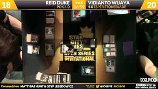 SCGINVI  Las Vegas  Round 5  Reid Duke vs Vidianto Wijaya [upl. by Horgan]