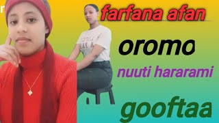 farfana afan oromo tigist fixaa [upl. by Ekihc]