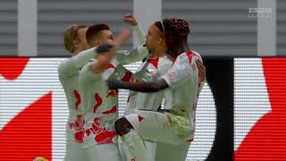 231 YUSSUF POULSEN GOALS l RB LEIPZIG VS BOHEMIAN FC l FIFA 23 [upl. by Craggy204]