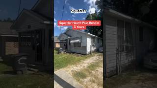 Squatter hasn’t paid rent in 3 years🤯😳🤬 squatter realestate [upl. by Berton]