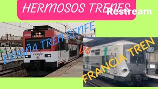 ESTACIÒN DE TREN DE MADRID Vs TREN DE FRANCIA [upl. by Eicarg]