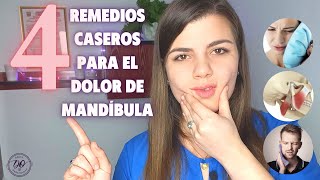 👉 4 REMEDIOS CASEROS para el DOLOR DE MANDÍBULA 🏠🦷😉 [upl. by Melak941]