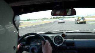 CIVIC EF  EE9 B18C stroker VS M3 CSL compressor magnycours F1 track [upl. by Adnert]