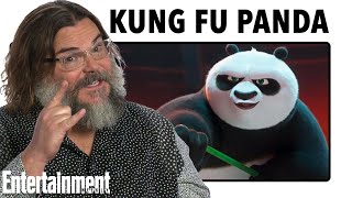 Jack Black Breaks Down the Kung Fu Panda Movies  Entertainment Weekly [upl. by Yendic]