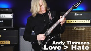 Andy Timmons quotLove Is Greater Than Hatequot Live In The Studio Performance [upl. by Eleon]