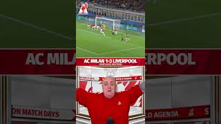 AC MILAN 13 LIVERPOOL GOAL REACTIONS [upl. by Aubrey998]