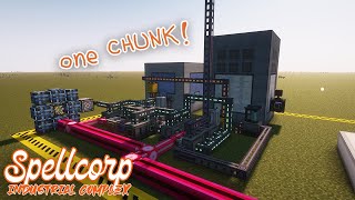 Building a compact Mekanism Fission Reactor and Turbine in All the Mods 8 [upl. by Eenafit]