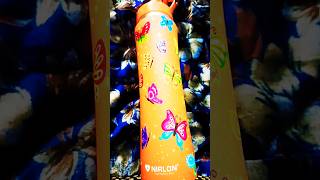 Nirlon butterfly colourful water bottlekidssupplyunboxingvideofullreviewsteelUNBOXWITHALVI [upl. by Iosep]