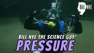 Bill Nye The Science Guy on Pressure [upl. by Anerroc425]