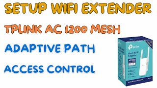 How to Setup Wifi Extender  TP Link AC 1200 Mesh Wifi Extender  What Is Wifi Extender  Explained [upl. by Wengert]