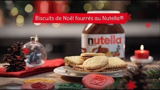 Recette de biscuits sablés au Nutella® [upl. by Semajwerdna]