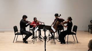 Maxwell Brown with Perlman Music Program Quartet Schubert Quartet No 14 Death and the Maiden [upl. by Schlosser]