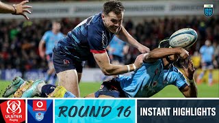 Ulster v Vodacom Bulls  Instant Highlights  Round 16  URC 202223 [upl. by Stilla111]