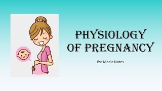 OampG Physiology of pregnancy  CVS respi hematology renal hepatic GI metabolic endocrine [upl. by Corly782]