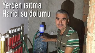 Yerden ısıtma harici su doldurma nasıl yapılır kalorifer sisteminde kirece karşı çözüm [upl. by Aek828]