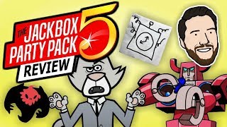 The Jackbox Party Pack 5 Review amp Individual Game Summary  2 Left Thumbs  Jackbox 5 Review [upl. by Lim]