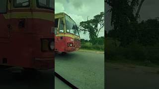 KSRTC Fast Passenger from Mysore to Kozhikode cruising towards Kerala border near Gundelpet [upl. by Tnemelc278]