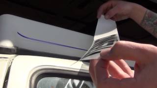 GoWesty Westfalia Luggage Rack and PopTop Decal Application [upl. by Sukul363]