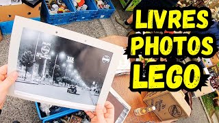 BROCANTE  Livres Lego et Vielles Photographies [upl. by Edlitam]