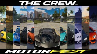 THE CREW MOTORFEST  ALL FASTEST LAMBORGHINI CARS TOP SPEED TEST  SIAN REVUELTO TERZO MILLENNIO [upl. by Negem9]