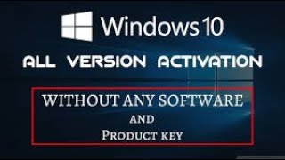 Windows 10 all version activator 2019 through cmd file with cmd links [upl. by Antonietta732]