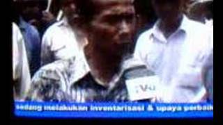 Berita TVRI 070307  Part 1 Gempa Sumatra Barat Padang [upl. by Yecies]