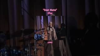 TUPAC SHAKUR DEAR MAMA LIVE 1996 DEARMAMA tupacshakur 1996 liveperformance viralvideos [upl. by Perkin]