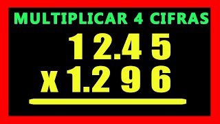 ✅👉 Multiplicaciones de 4 cifras con Punto Decimal [upl. by Ylenaj444]